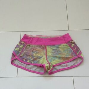 Ivivva Vibrant Pink and Multicolor girls Shorts 8